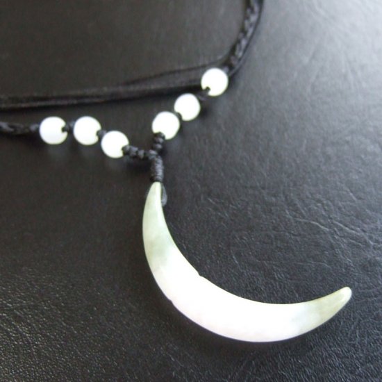 【表示現品】牙デザイン　ＪＡＤＥペンダント - 50049eub