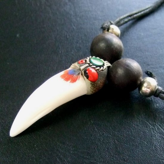 クロコダイルネックレス - 40006pwb