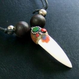 クロコダイルネックレス - 40006pwb クロコダイルネックレス - 40006pwb