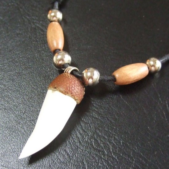 クロコダイルネックレス - 40008pwb