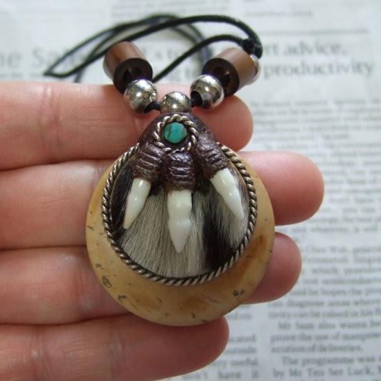 【表示現品】クロコダイルネックレス - 40096pwb