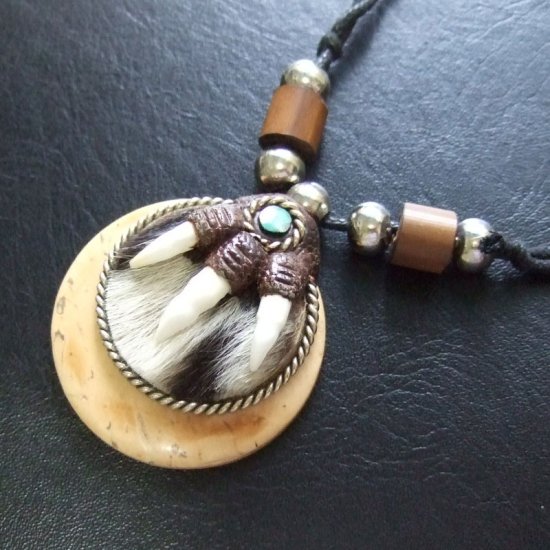 【表示現品】クロコダイルネックレス - 40096pwb