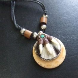 【表示現品】クロコダイルネックレス - 40096pwb