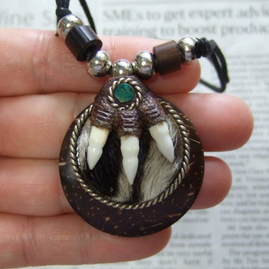 【表示現品】クロコダイルネックレス - 40098pwb