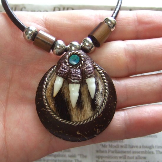 【表示現品】クロコダイルネックレス - 40124phb