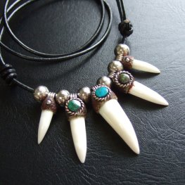 【表示現品】クロコダイルネックレス - 40225phb