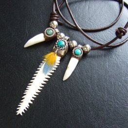 【表示現品】クロコダイルネックレス - 40226phb