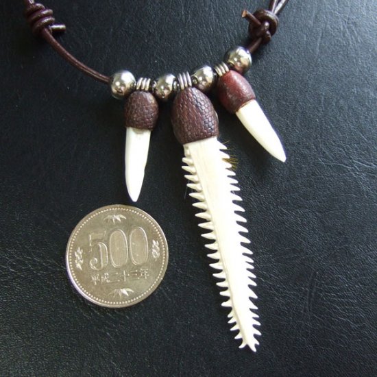 【表示現品】クロコダイルネックレス - 40226phb