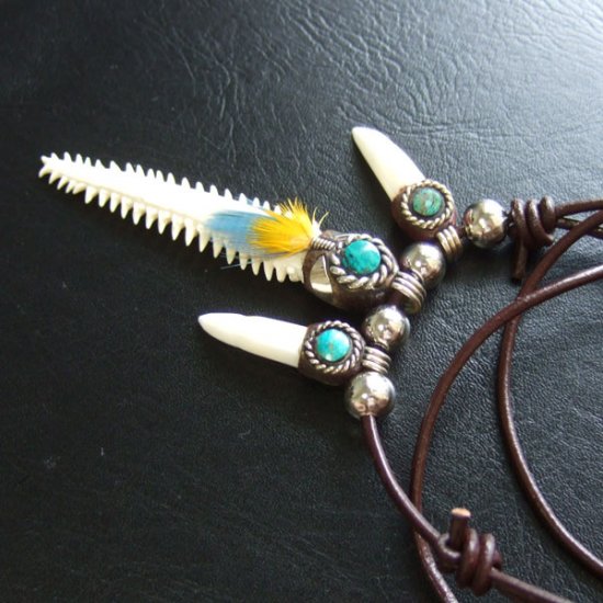 【表示現品】クロコダイルネックレス - 40226phb