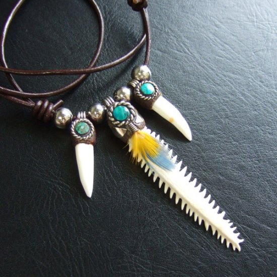 【表示現品】クロコダイルネックレス - 40226phb