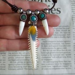 【表示現品】クロコダイルネックレス - 40226phb