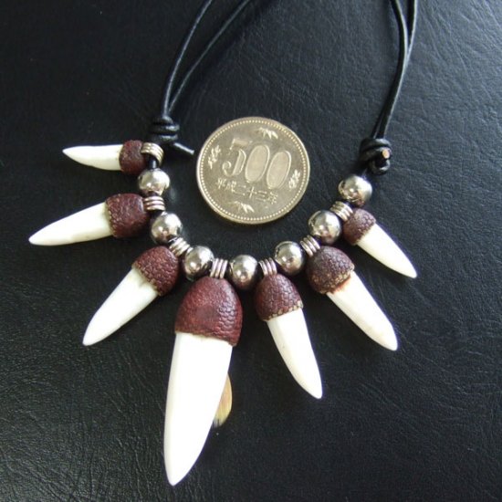 【表示現品】クロコダイルネックレス - 40227phb