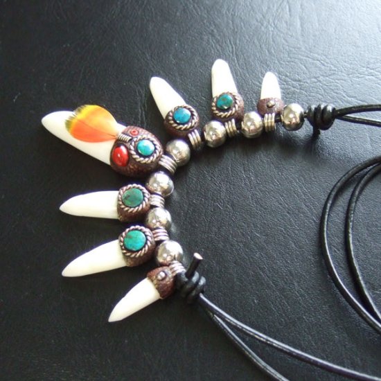 【表示現品】クロコダイルネックレス - 40227phb