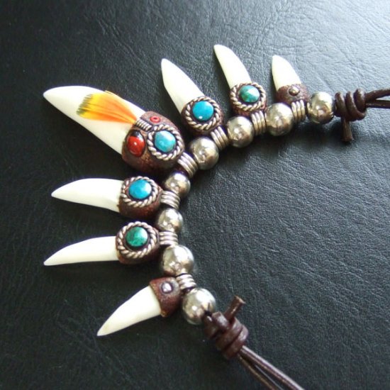 【表示現品】クロコダイルネックレス - 40231phb