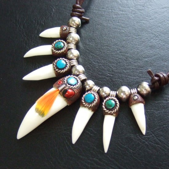 【表示現品】クロコダイルネックレス - 40231phb