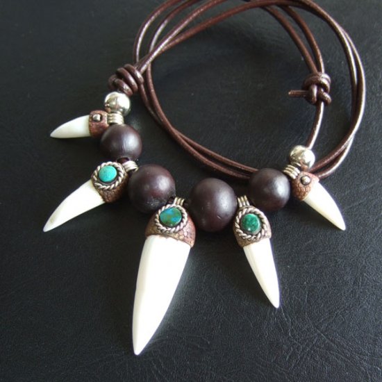 【表示現品】クロコダイルネックレス - 40247phb