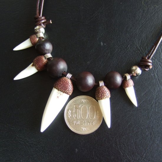 【表示現品】クロコダイルネックレス - 40247phb