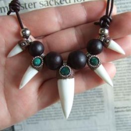 【表示現品】クロコダイルネックレス - 40247phb