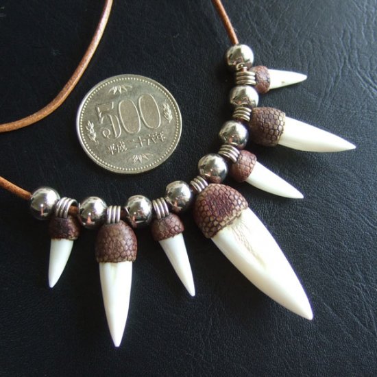 【表示現品】クロコダイルネックレス - 40252phb