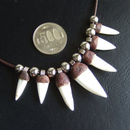 【表示現品】クロコダイルネックレス - 40254phb