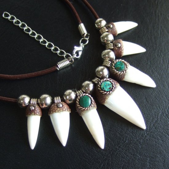 【表示現品】クロコダイルネックレス - 40254phb