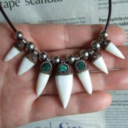 【表示現品】クロコダイルネックレス - 40254phb