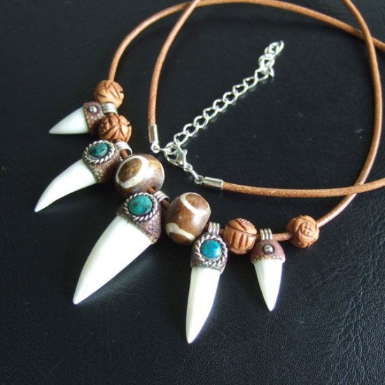 【表示現品】クロコダイルネックレス - 40257phb