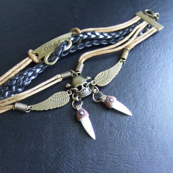 【表示現品】クロコダイルの牙 ブレスレット - 40271zhb