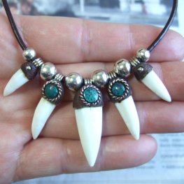 【表示現品】クロコダイルネックレス - 40296phb