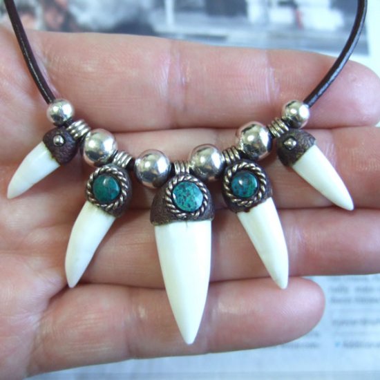 【表示現品】クロコダイルネックレス - 40296phb