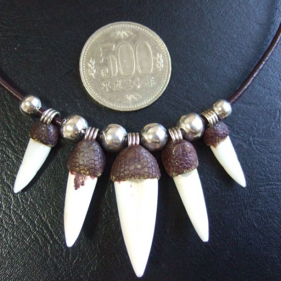 【表示現品】クロコダイルネックレス - 40296phb