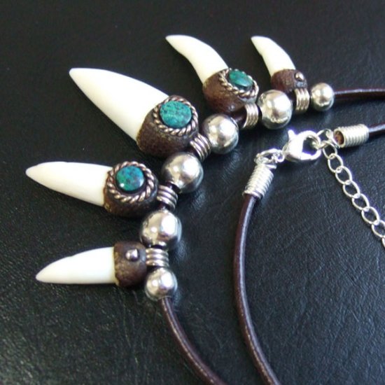 【表示現品】クロコダイルネックレス - 40296phb