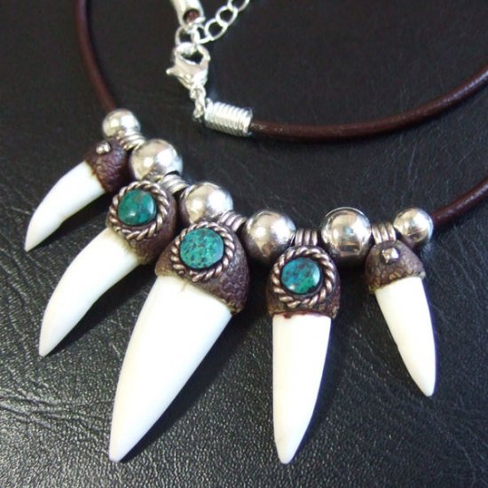 【表示現品】クロコダイルネックレス - 40296phb