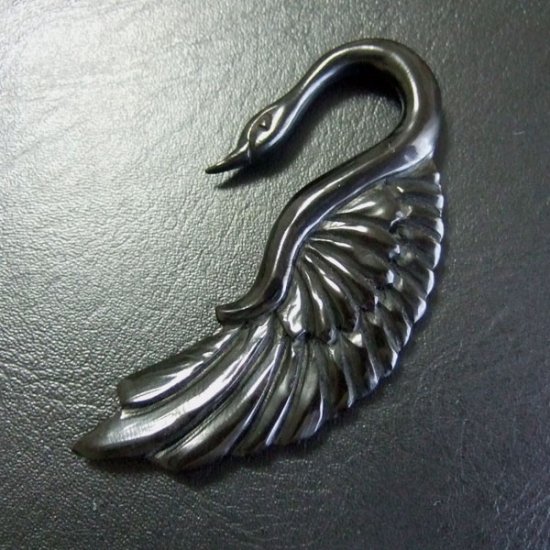 デザインペンダント【スワン】 - 16033apc