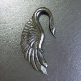 デザインペンダント【スワン】 - 16033apc