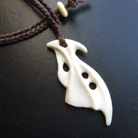 【表示現品】デザインボーンカービングペンダント - BTC-30073