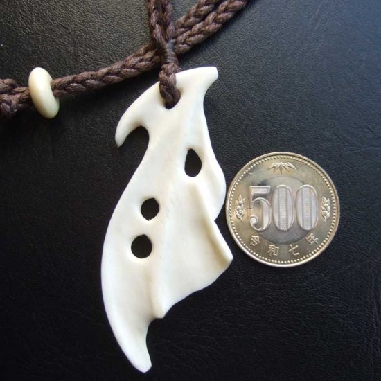 【表示現品】デザインボーンカービングペンダント - BTC-30073