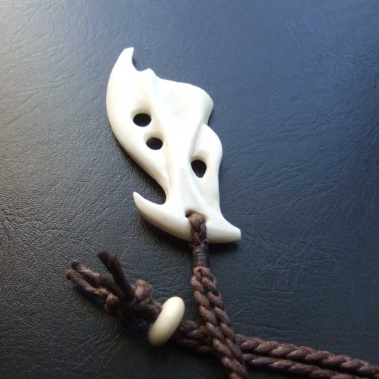 【表示現品】デザインボーンカービングペンダント - BTC-30073