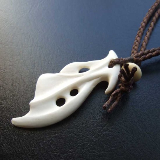 【表示現品】デザインボーンカービングペンダント - BTC-30073