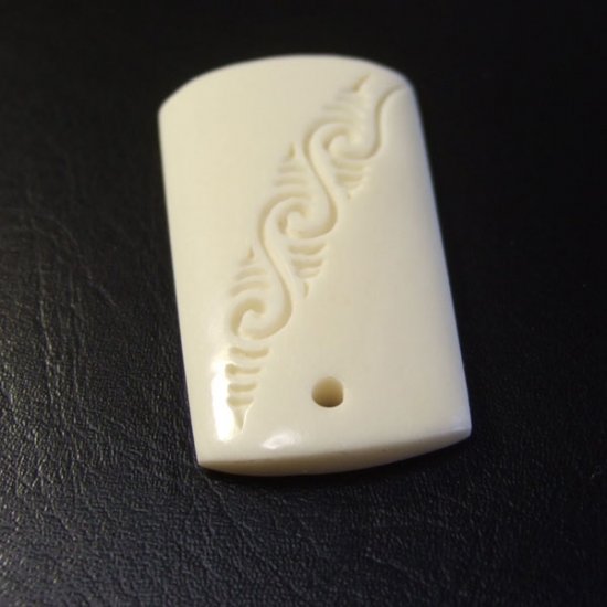 ボーンカービングペンダント【Toki】 - 19004apc