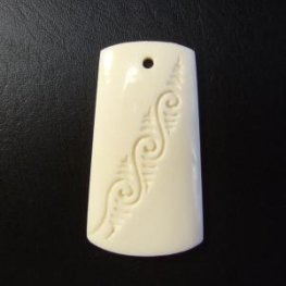 ボーンカービングペンダント【Toki】 - 19004apc ボーンカービングペンダント【Toki】 - 19004apc