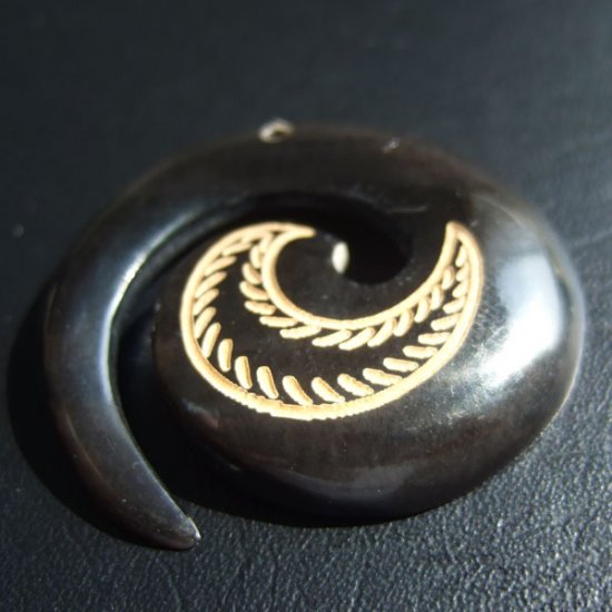 カービングペンダント【スパイラル】 - 03009chd