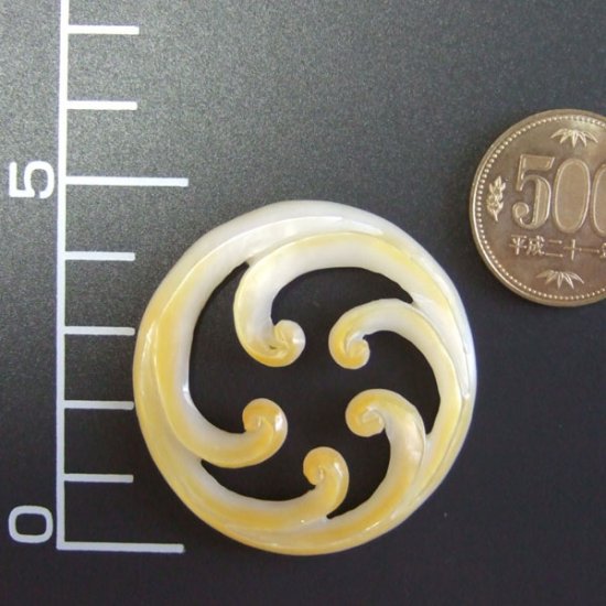 カービングペンダント【スパイラル】 - 03021apc