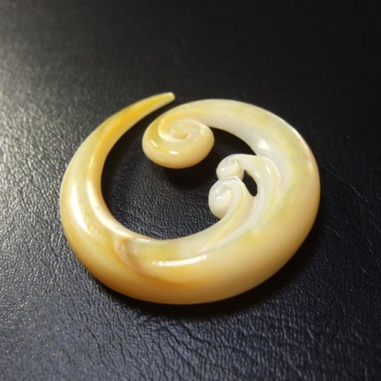 カービングペンダント【スパイラル】 - 03023apc