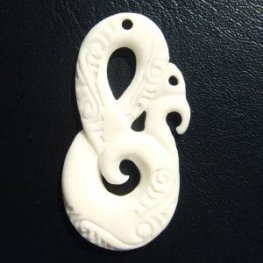 ボーンカービングペンダント【Manaia】 - 11004dnd ボーンカービングペンダント【Manaia】 - 11004dnd