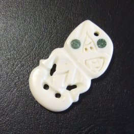 ボーンカービングペンダント【Tiki】 - 11009chd ボーンカービングペンダント【Tiki】 - 11009chd