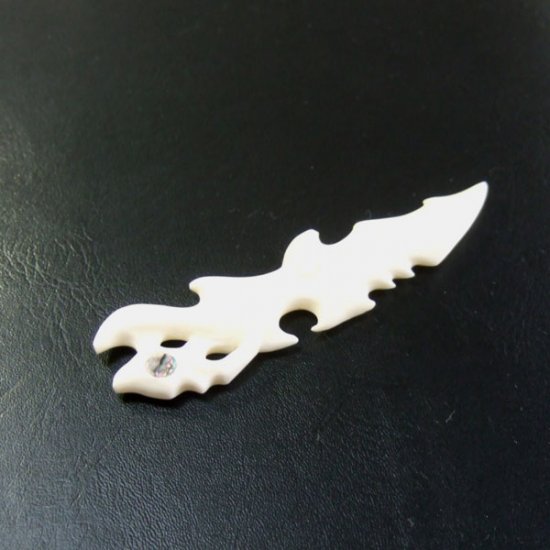 ボーンカービングペンダント【Manaia】 - 11013zhb 《一点もの》