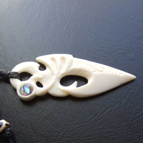 ボーンカービングペンダント【Manaia】 - BTC-30062