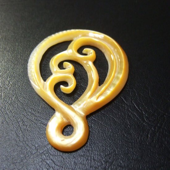 カービングペンダント【ツイスト】 - 11022apc