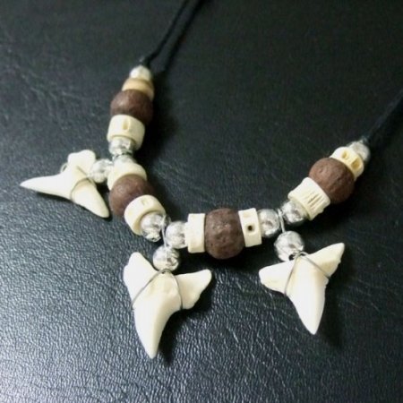 マコシャーク　サメの歯ネックレス - 20069esw